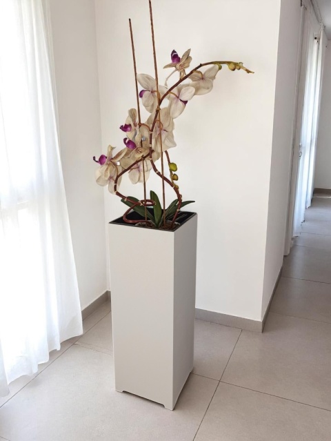 Kwietnik, kolumna, pełna, Loft, szerokość 19 cm Kwietnik, kolumna, pełna, Loft, szerokość 19 cm