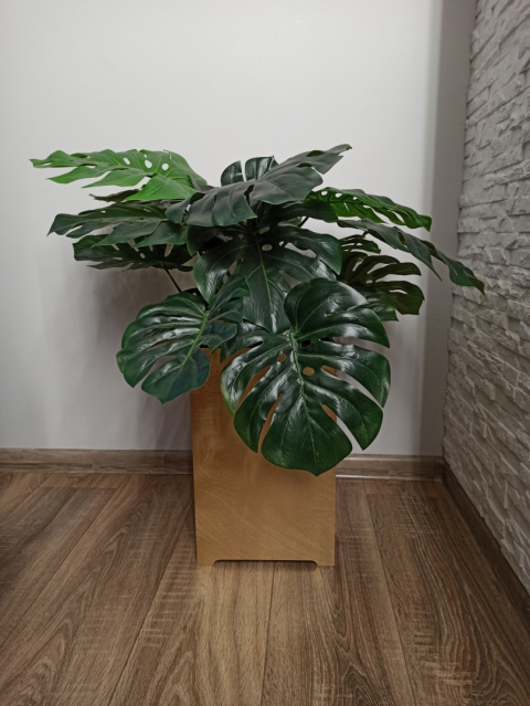 Kwietnik, kolumna, pełna ZŁOTA, Loft, szerokość 19 cm Kwietnik, kolumna, pełna ZŁOTA, Loft, szerokość 19 cm