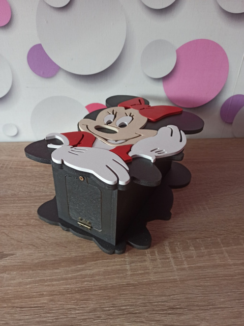 Skarbonka na prezent, urodziny, Myszka Miki, Mini Skarbonka na prezent, urodziny, Myszka Miki, Mini